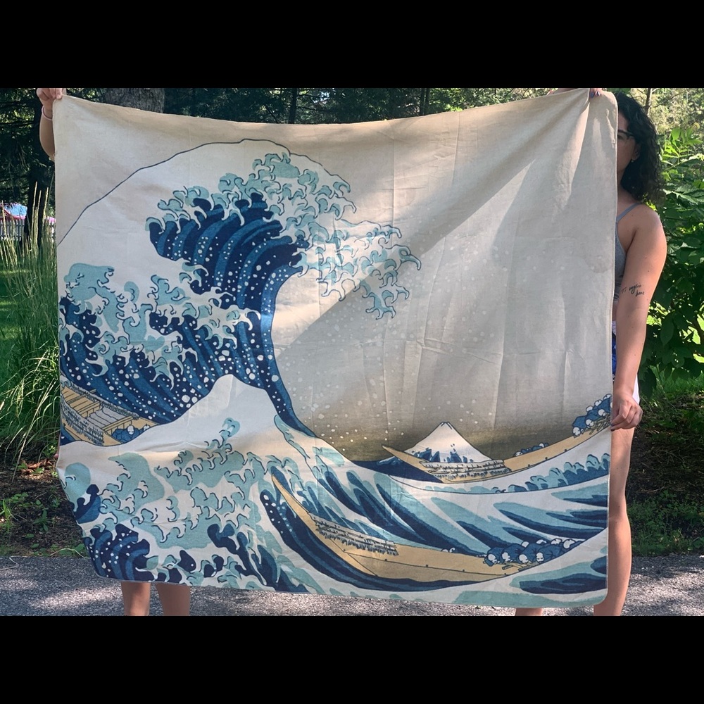 “The Great Wave Off Kanagawa” Tapestry